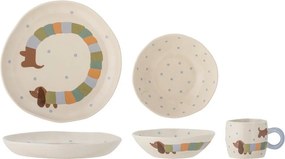 Kőedény gyerek étkészlet 3 db-os Charlie – Bloomingville Mini