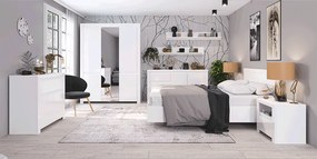 Polc 100, fehér, LINDY