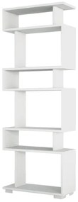 Könyvespolc BLOK 165x60 cm fehér