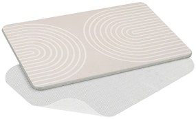 Bézs kovaföld fürdőszobai kilépő 39x60 cm Nazca – Wenko