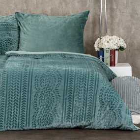 4Home Knit mikroflanel ágyneműhuzat, 140 x 200 cm, 70 x 90 cm