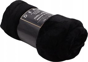 Home Elements Mikroflanel takaró 150 x 200 cm, fekete