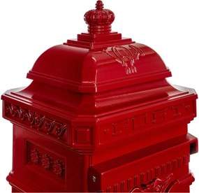 STILISTA Antik postaláda 102,5 x 34 x 30 cm piros