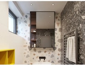 LED2 - LED Beépíthető fürdőszobai spotlámpa RAY LED/10W/230V fekete IP44