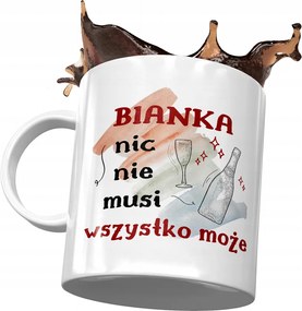 Bögre Bianka Feleség Barátnő Ajándék Nyomtatott Fotóval