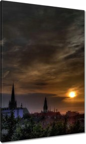 Vászonkép 70x100 Naplemente Horizont