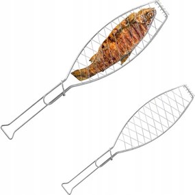 Hal grillező kosár Let's Bbq 2db 27x9,4cm