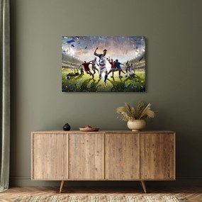 Kép - futball (90x60 cm)