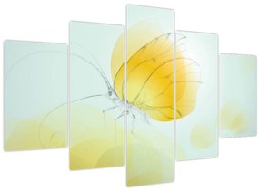 Kép - Sárga pillangó (150x105 cm)