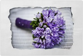 Poszterek 90x60 Lila csokor