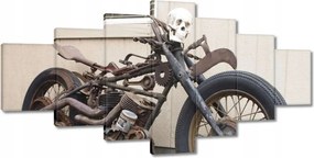 Képek 210x100 Motorkerékpár koponyával