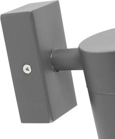 Kültéri fali lámpa antracit IP44 - Solo