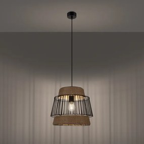 Sollux SL.1253 - Csillár zsinóron BRILO 1xE27/15W/230V