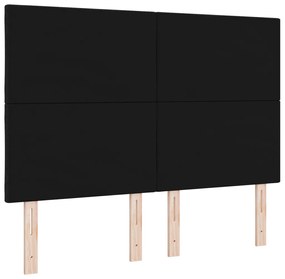 LED Fejtámla Gyémánt Blokk Design Fekete 144 cm Szövet