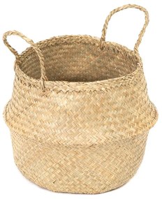 Világos tengerifű tárolókosár, ⌀ 35 cm - Compactor