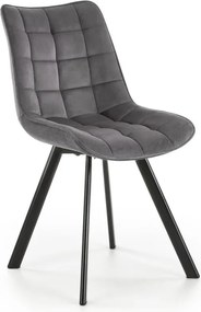 COMORO étkezőszék, 1 db, sötétszürke