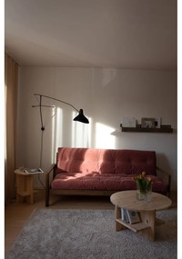 Bézs len kinyitható kanapé 205 cm Knob – Karup Design