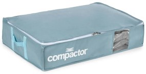 Vákuumos műanyag ágy alatti tárolódoboz 65x45x15,5 cm Blue Edition – Compactor
