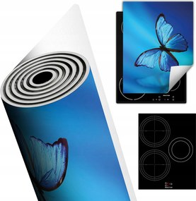 Tűzhelyvédő Szőnyeg Asztali Dekoráció 40x52 kék pillangó