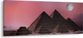 Kép - Piramisok giza, Egyiptom (120x50 cm)