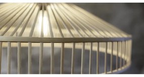 Markslöjd 108783 - Csillár zsinóron TAPA 1xE27/40W/230V bézs/bambusz