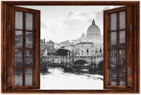 Poszterek 60x40 Róma Vatikán panoráma