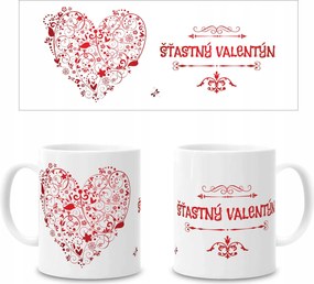 Valentin-napi bögre Boldog Valentin-napot