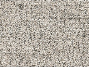 Bézs kárpitozott ágyneműtartós egyszemélyes ágy ágyráccsal 90x200 cm Darren – Micadoni