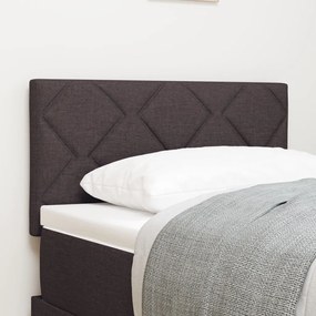 Textil Fejtámla Egyéb fejtámlával sötétbarna 80 cm szövet