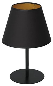 Luminex Asztali lámpa ARDEN 1xE27/60W/230V á. 20 cm fekete/arany LU3502