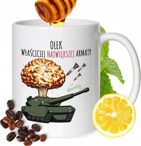 Bögre Olek Férj Barátjának Ajándék Nyomtatott Fehér 330ml