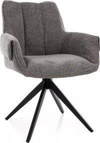 Gio forgatható étkezőszék szürke