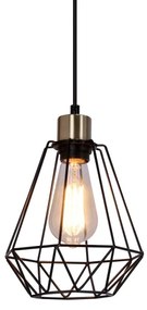 Csillár zsinóron PRIMO 1xE27/60W/230V pók