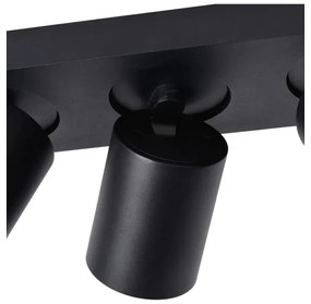 Lucide 09929/15/30 - LED Dimmelhető spotlámpa NIGEL 3xGU10/5W/230V fekete