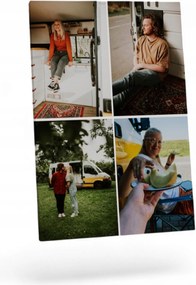 Fotó-vászonkép Az Ön fotója 40x60 Kollázsok Varázsló Minta 4 Kép