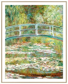 Kép 40x50 cm Monet: Japanese Footbridge