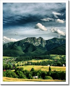 Poszterek keretben 40x50 Tátra