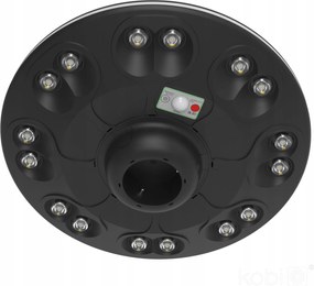 Napelemes park lámpatest mozgás- és fényerősség érzékelővel IP54 Kobi