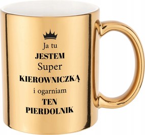 Arany Bögre 300ml Menedzsernek Szuper Kormányos Mix Érdekes Minták