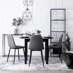 Szürke Eco-bőr Étkezőszék. ARIS