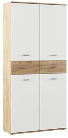 Cipőtároló (cipősszekrény) Variacion (artisan tölgy + fehér) . 1116559