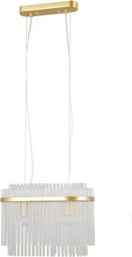Italux glamour modern függeszték bonte arany itxpnd-40929-2a-gd