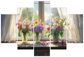 Kép - Csokor az ablaknál (150x105 cm)