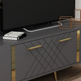 TV asztal Detas Antracit