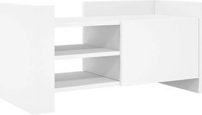 vidaXL fehér szerelt fa TV-szekrény 80 x 35 x 40 cm