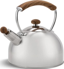 Acél Vízforraló Síppal 2,5L Prémium Edenberg