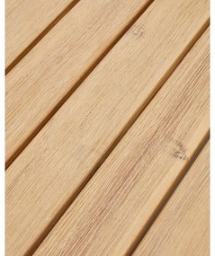 Kerek kerti dohányzóasztal akácfa asztallappal ø 70 cm Dandara – Kave Home