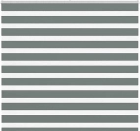 vidaXL zebrafüggönnyel sötét szürke szövetszélesség 160,9cm poliészter