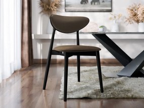 Étkezőszék KD 65 C (fekete + barna) . 1103473