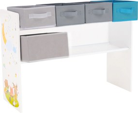 Rendszerező/Polcállvány játékokhoz, sokszínű/minta, DARLING TYP 2